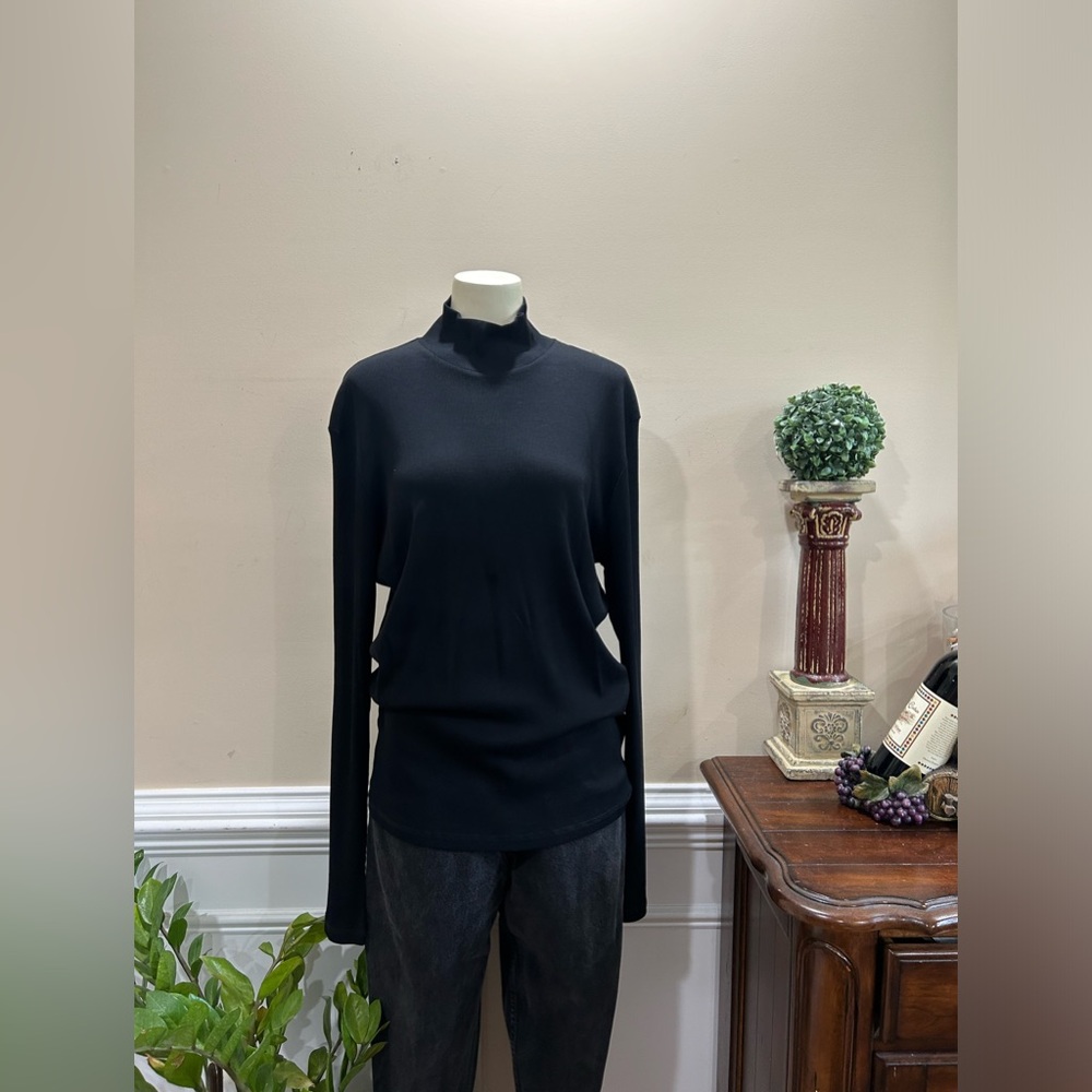 Cos High Neck Long Sleeve Tee